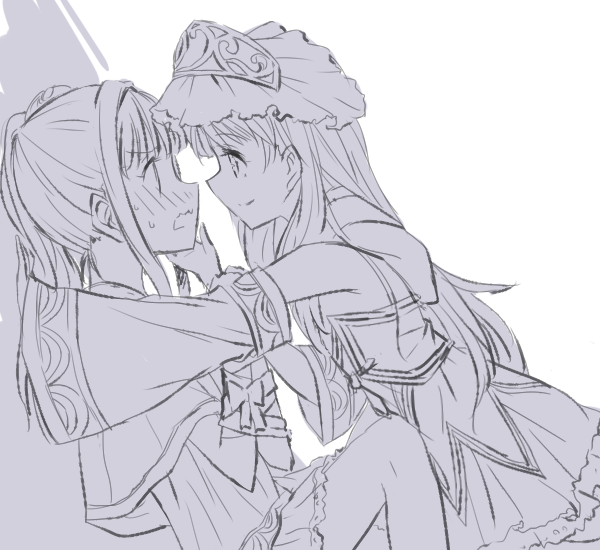 totooria helmold and mimi houllier von schwarzlang (atelier and 1 more) drawn by maromi_(am97)