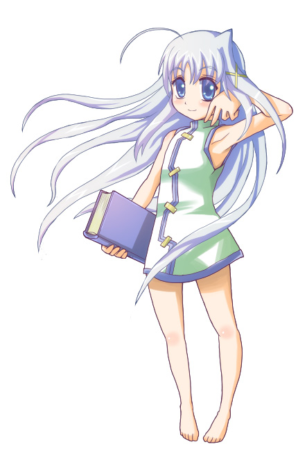 reinforce zwei and book of the azure sky (lyrical nanoha and 1 more)