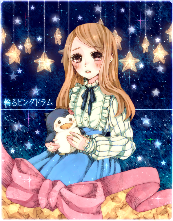 takakura himari and penguin 3-gou (mawaru penguindrum) drawn by hinako_(a_pied)
