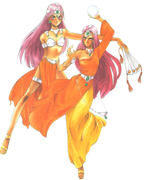 manya and minea (dragon quest and 1 more) drawn by inomata_mutsumi