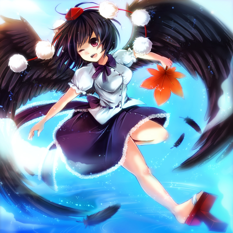 shameimaru aya (touhou) drawn by yukiiri