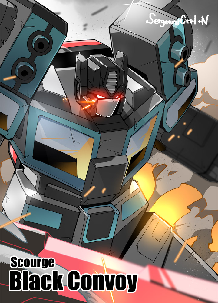 scourge (transformers and 1 more) drawn by sergeantctrln