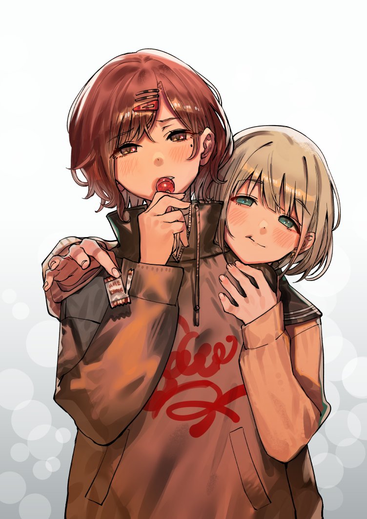 higuchi madoka and serizawa asahi (idolmaster and 1 more) drawn by bukimi_isan