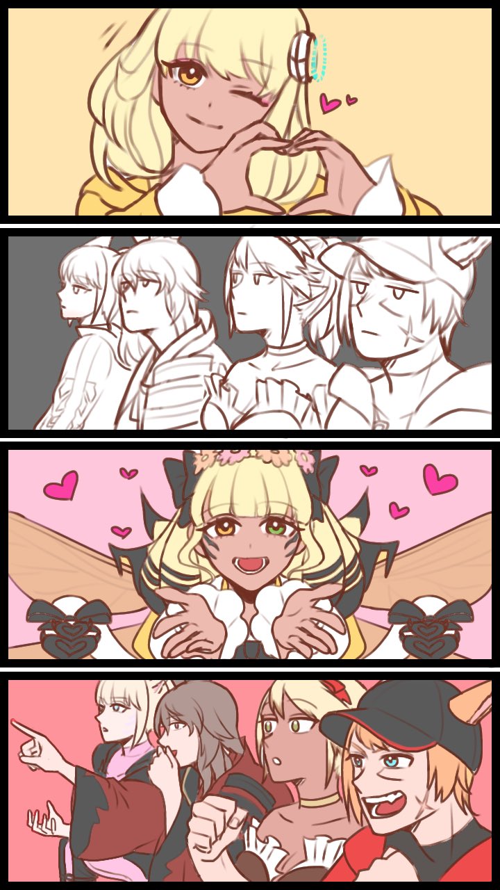 honey b. lovely (final fantasy and 1 more) drawn by alfonse_rossi