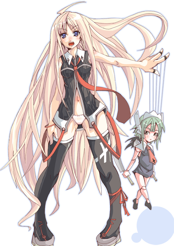 evangeline a.k. mcdowell and chachazero (mahou sensei negima!)