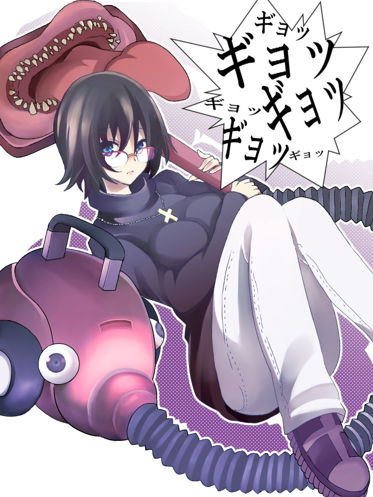 shizuku murasaki and blinky (hunter x hunter) drawn by chuuta_(+14)