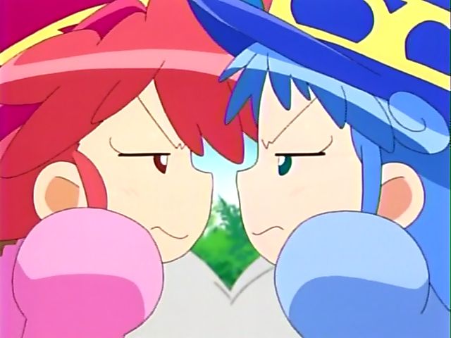 fine and rein (fushigiboshi no futago hime)