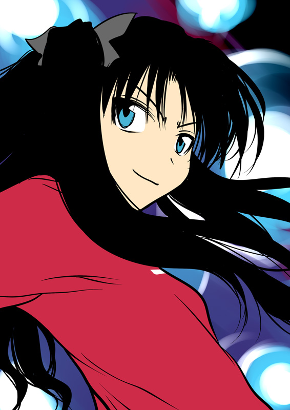 tohsaka rin (fate and 1 more) drawn by sakaki_imasato