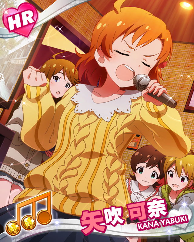 ibuki tsubasa, tokoro megumi, yabuki kana, and kinoshita hinata (idolmaster and 1 more)