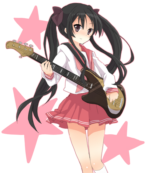akiyama mio and hiiragi kagami (k-on! and 1 more) drawn by konno_seara