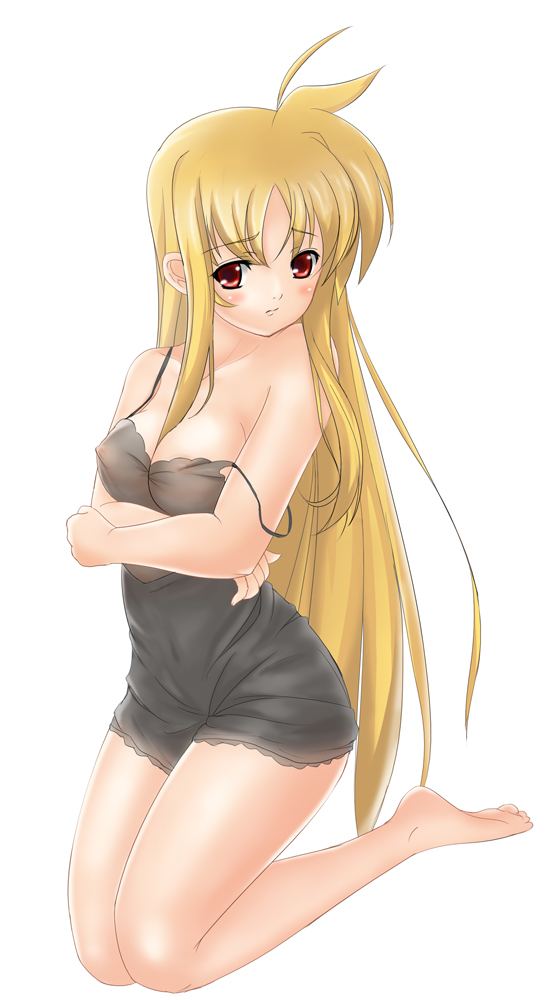 fate testarossa (lyrical nanoha and 1 more) drawn by nagii