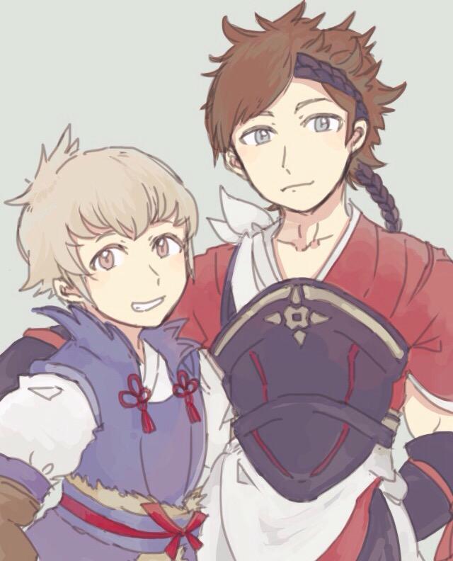 kiragi and shiro (fire emblem and 1 more) drawn by onigiri1203
