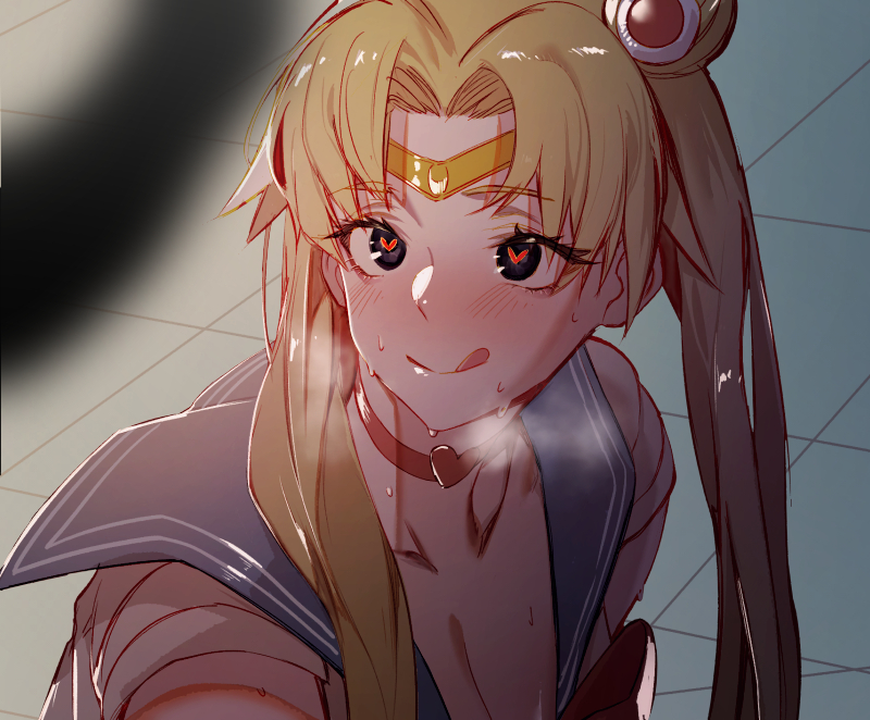 tsukino usagi and sailor moon (bishoujo senshi sailor moon and 1 more) drawn by hxd