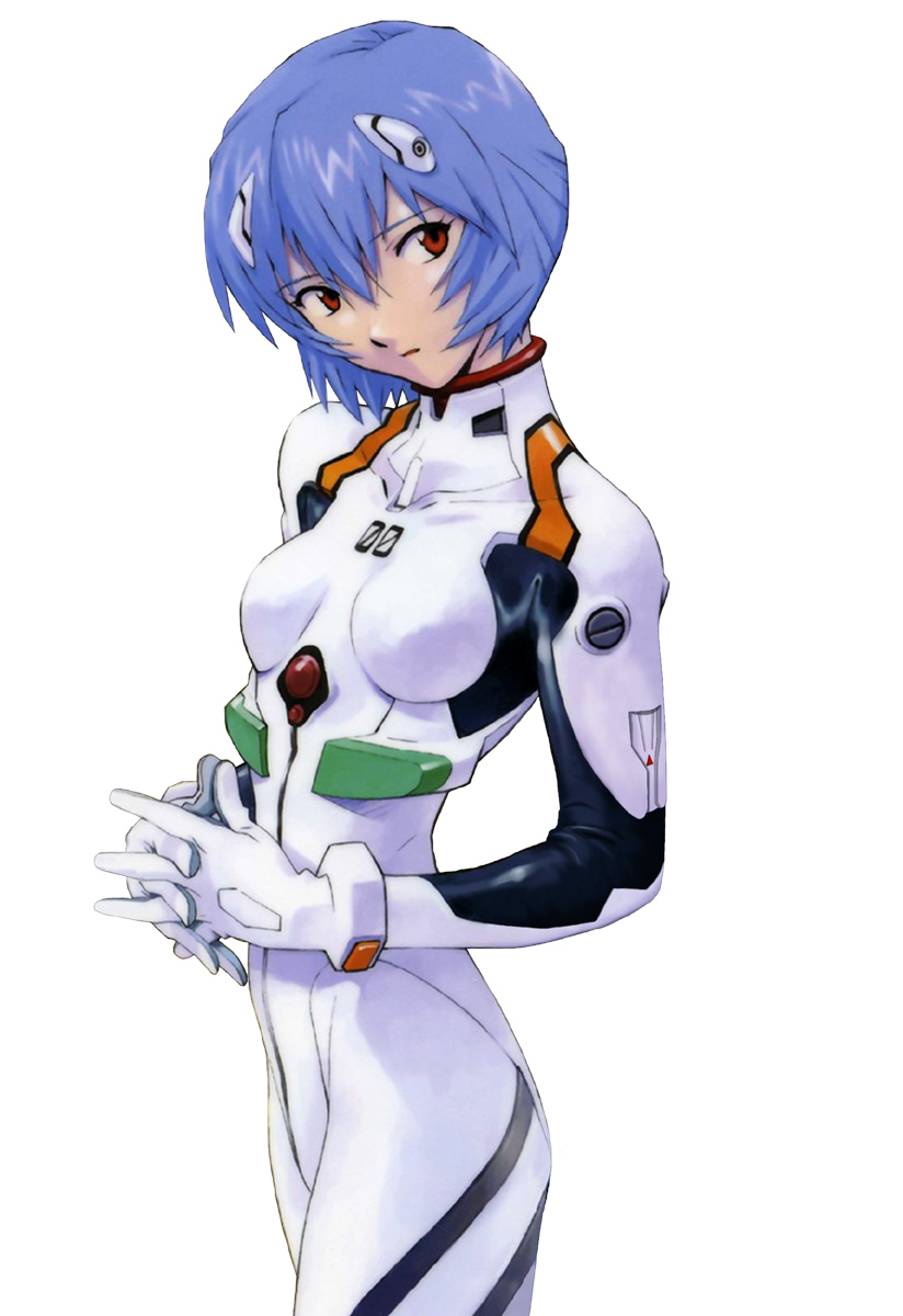 ayanami rei (neon genesis evangelion) drawn by sadamoto_yoshiyuki