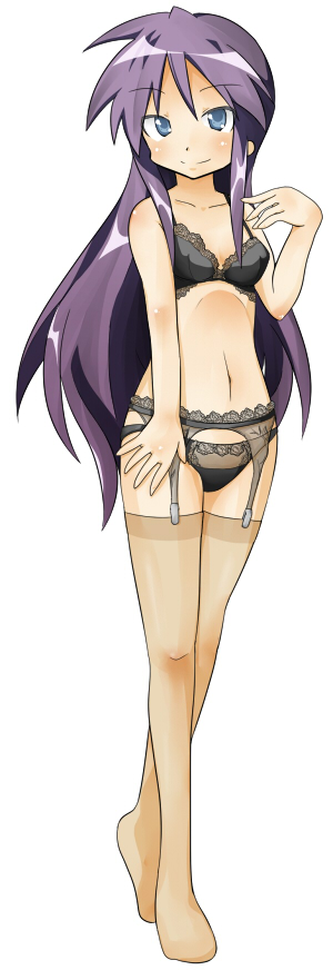 hiiragi miki (lucky star) drawn by shing_(sorairo_factory)