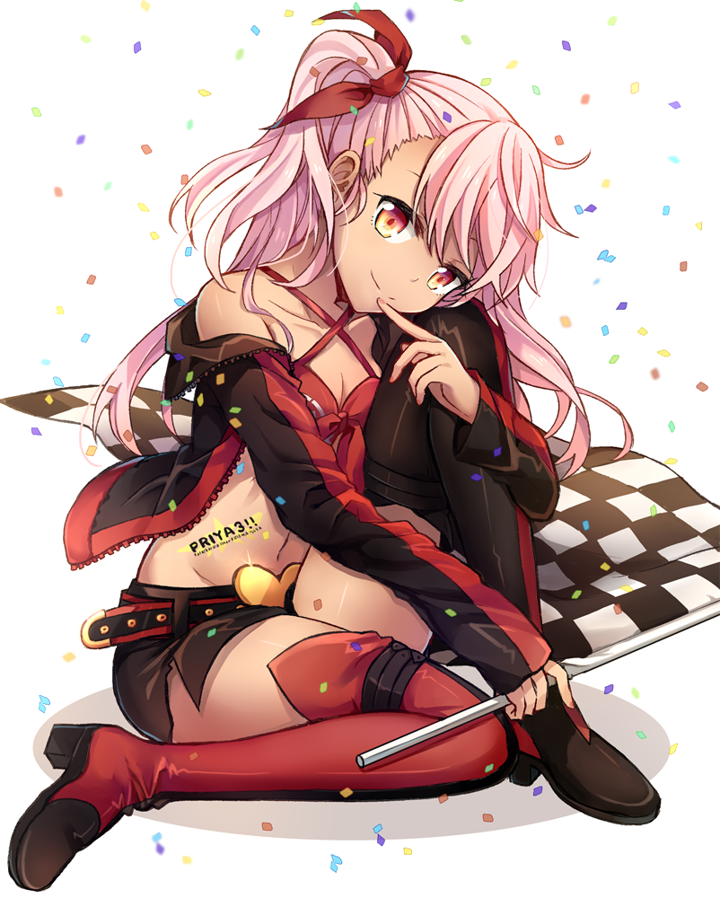 chloe von einzbern (fate and 1 more) drawn by yimu