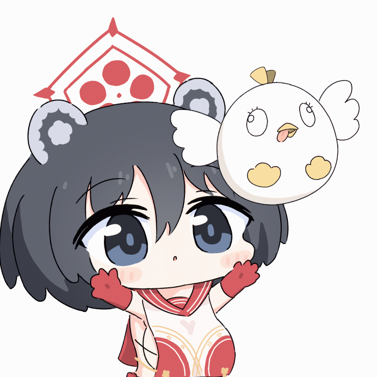peroro and tsubaki (blue archive) drawn by umihio