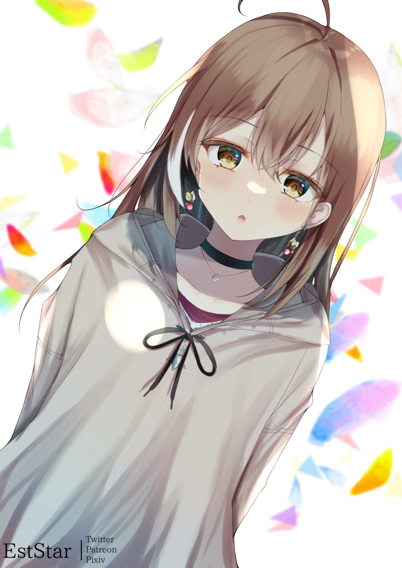nanashi mumei (hololive and 1 more) drawn by aties20