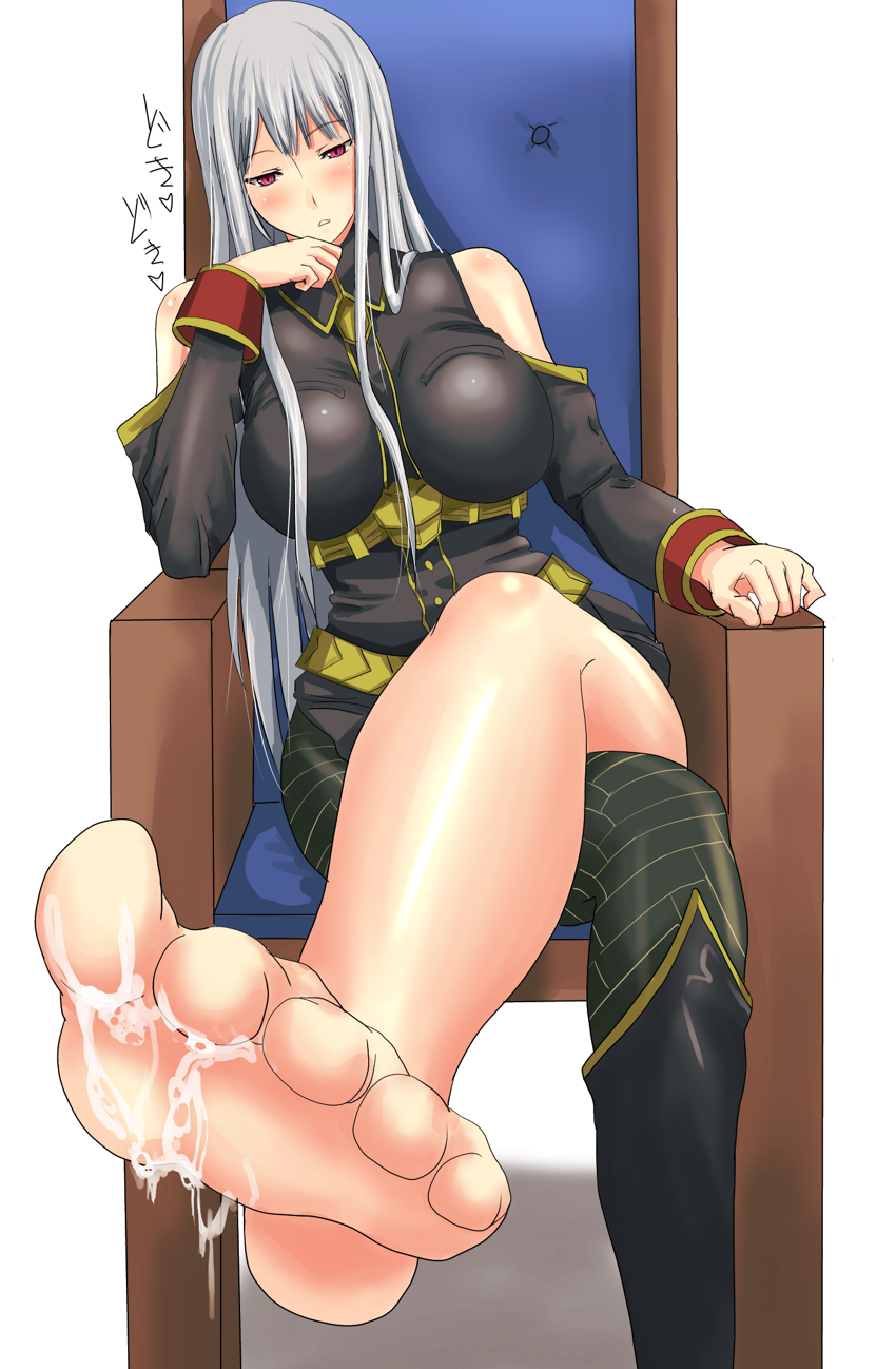 selvaria bles (senjou no valkyria and 1 more) drawn by grave_accent_(period)
