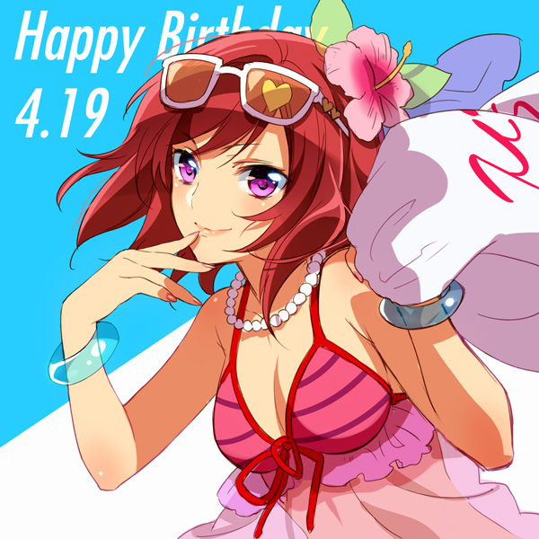 nishikino maki (love live! and 1 more) drawn by murakami_yuichi