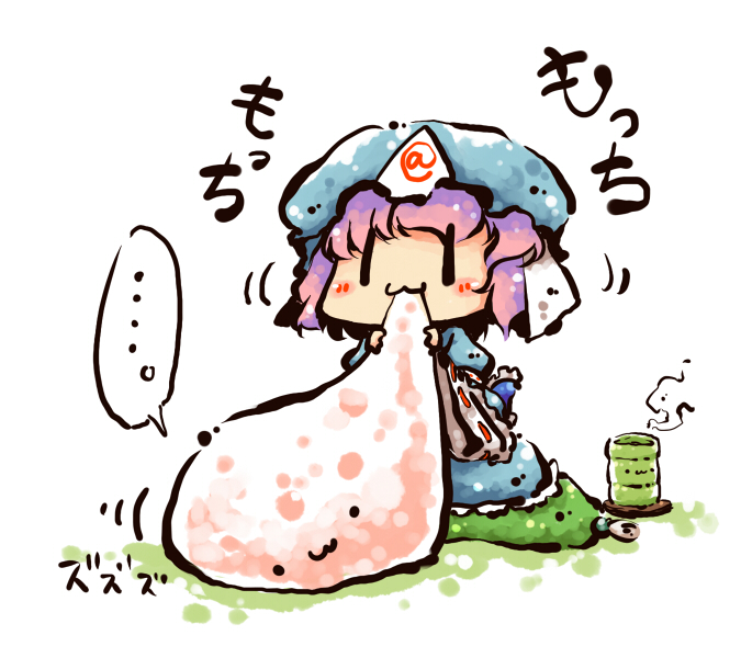 saigyouji yuyuko (touhou) drawn by okome_(kome_kuma)
