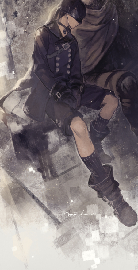32s (nier and 1 more) drawn by p-nekor