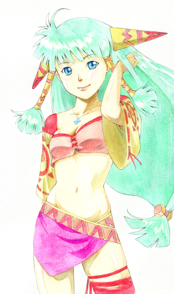 feena (grandia and 1 more) drawn by remon99