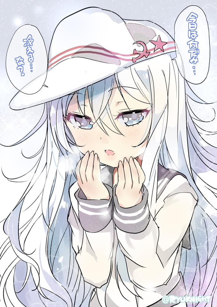 hibiki and verniy (kantai collection) drawn by naitou_ryuu