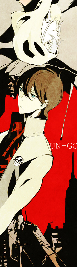 inga and yuuki shinjuurou (un-go) drawn by zmore