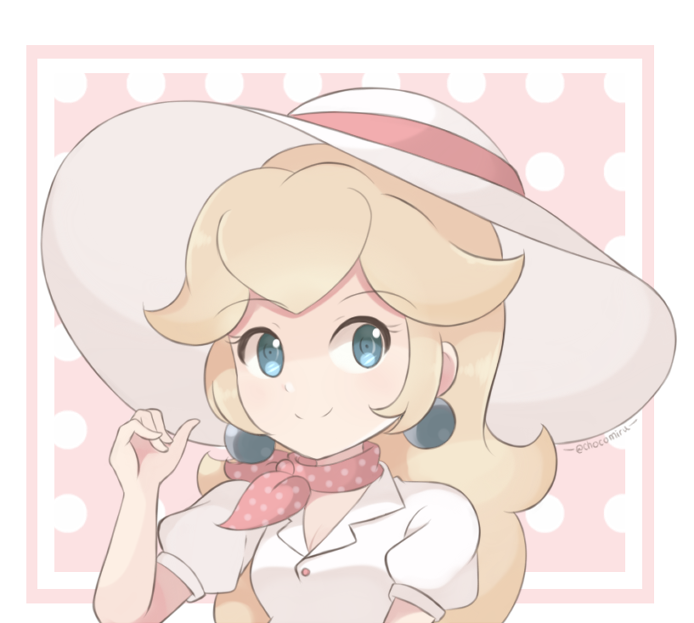 princess peach (mario and 1 more) drawn by chocomiru