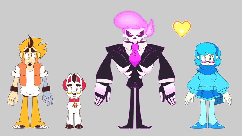 lewis pepper, yukino vivi, mystery, and arthur kingsmen (mystery skulls and 1 more)