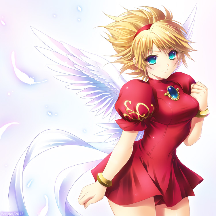 nina (breath of fire and 1 more) drawn by bururai
