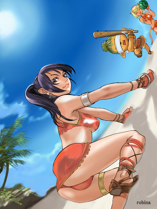adventurer (final fantasy and 1 more) drawn by robina