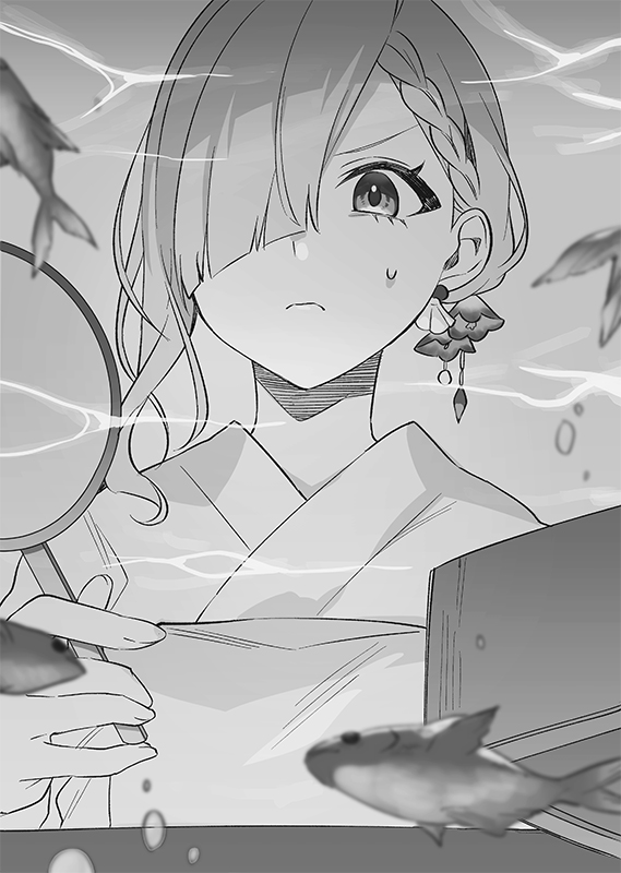tsukinomori mashiro (tomodachi no imouto ga ore ni dake uzai) drawn by tomari_(veryberry00)