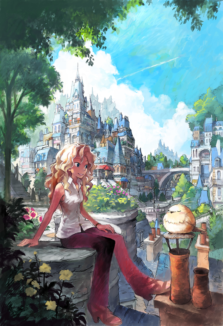 annie berton and tori (original) drawn by matsuda_(matsukichi)