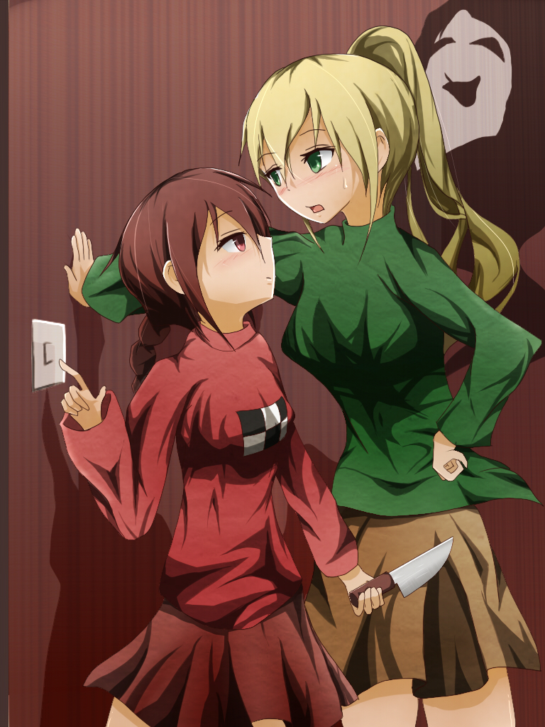 madotsuki, poniko, and uboa (yume nikki) drawn by uekara5