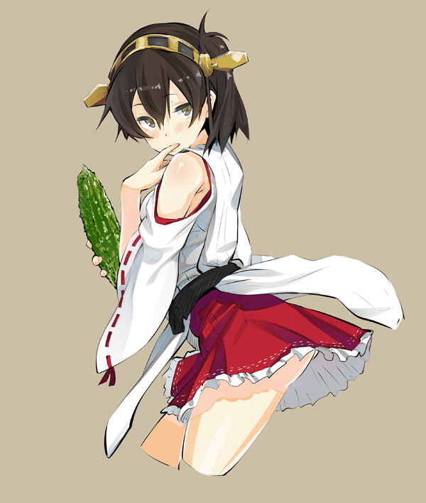 kaga and haruna (kantai collection) drawn by iwasaki_takashi
