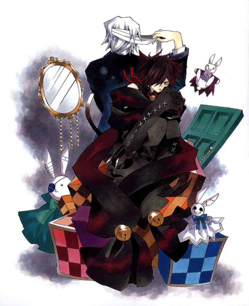 will of the abyss, cheshire cat, and kevin regnard (pandora hearts) drawn by mochizuki_jun