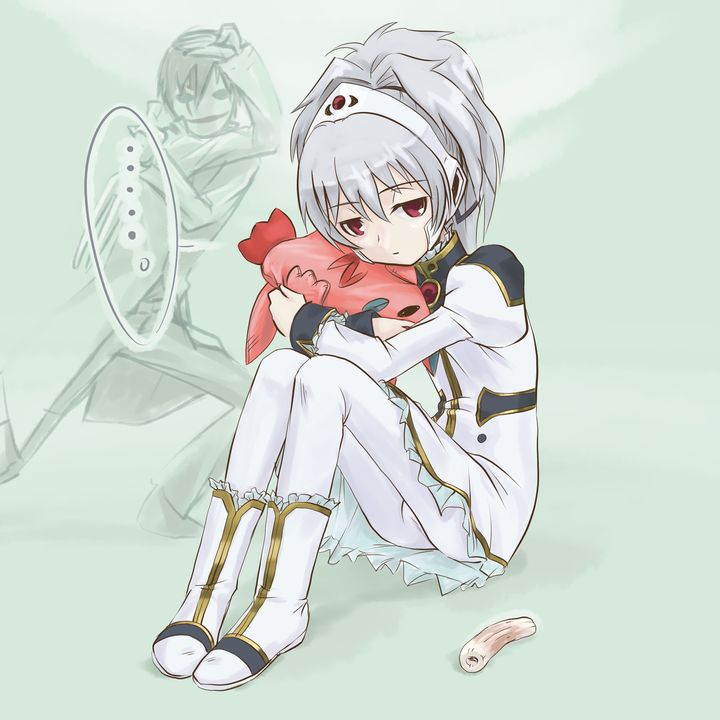 yin, hei, vanilla h, and normad (darker than black and 1 more) drawn by ugai_yuichi