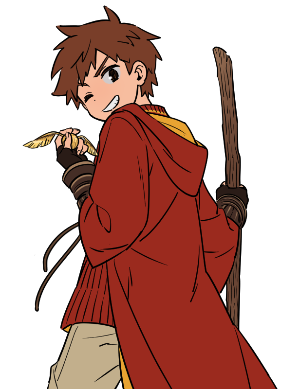 clyde donovan (wizarding world and 2 more) drawn by ten_(lu2948d)