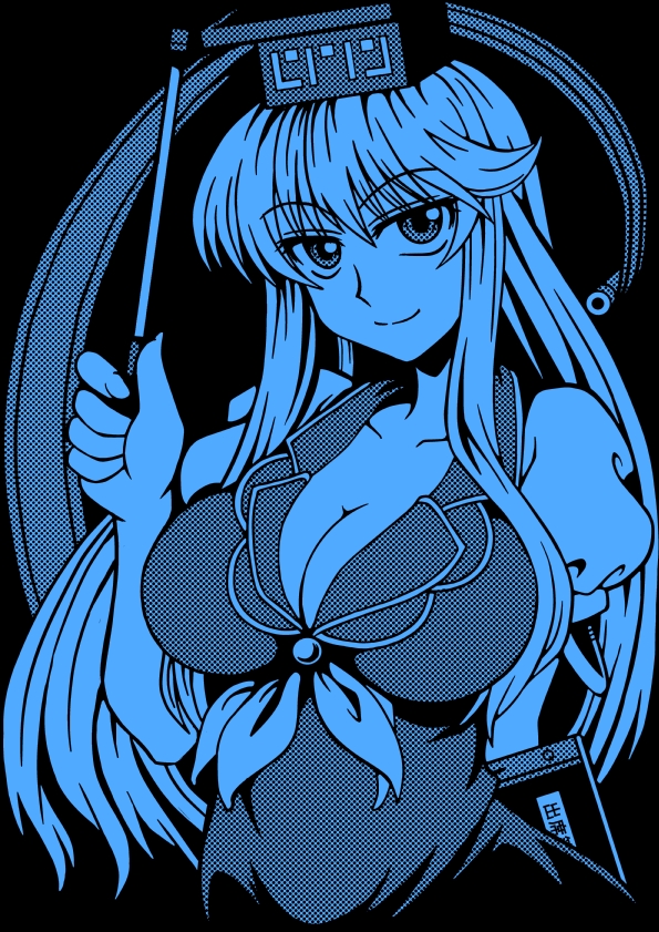 kamishirasawa keine (touhou) drawn by macaroni_and_cheese_(artist)