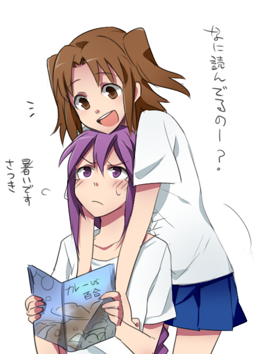 sion eltnam, yumizuka satsuki, and sion eltnam atlasia (tsukihime and 1 more) drawn by 6_(yuchae)