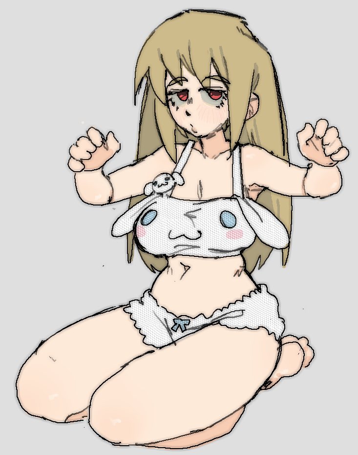 cinnamoroll and mira (original and 2 more) drawn by pantsu-ripper