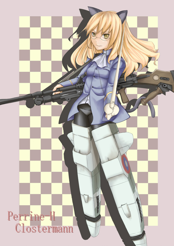 perrine h. clostermann (world witches series and 1 more) drawn by mocco_(mocco_san1)