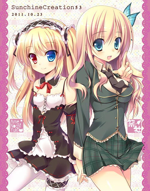 kashiwazaki sena and hasegawa kobato (boku wa tomodachi ga sukunai) drawn by nanaroba_hana