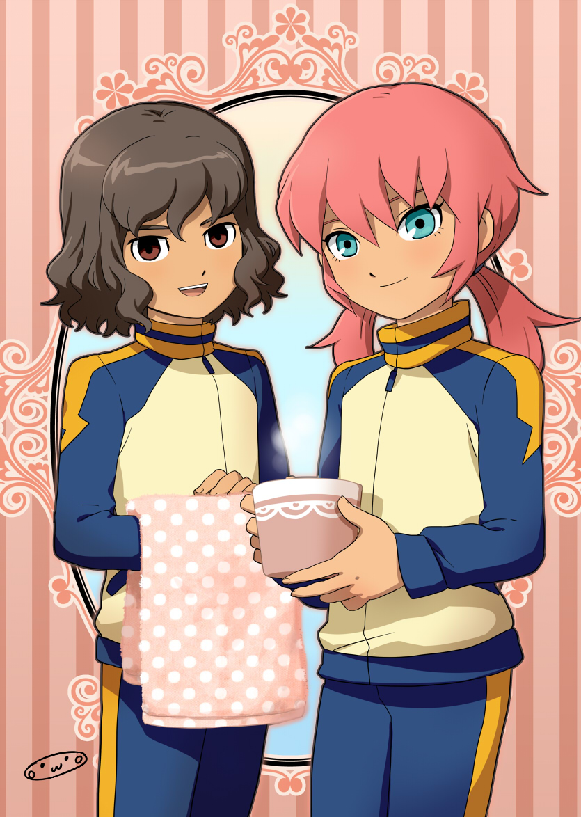 kirino ranmaru and shindou takuto (inazuma eleven and 1 more) drawn by mizuhara_aki