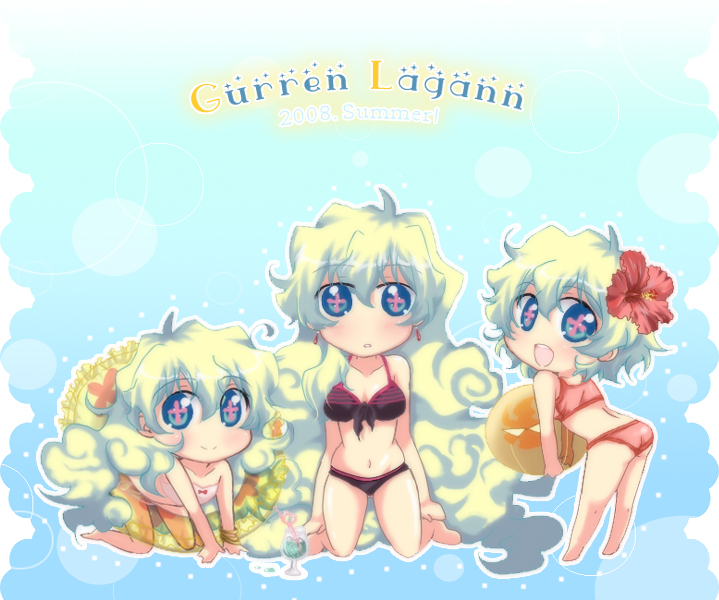 nia teppelin (tengen toppa gurren lagann) drawn by hazuki_(pacco)