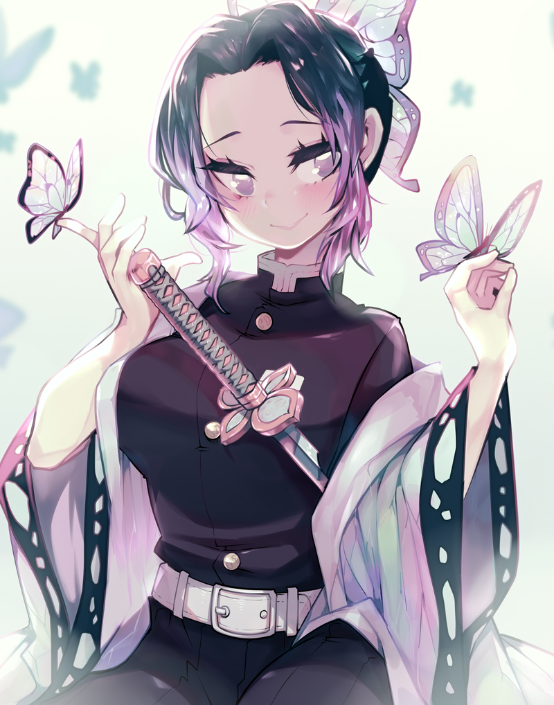 kochou shinobu (kimetsu no yaiba) drawn by parororo
