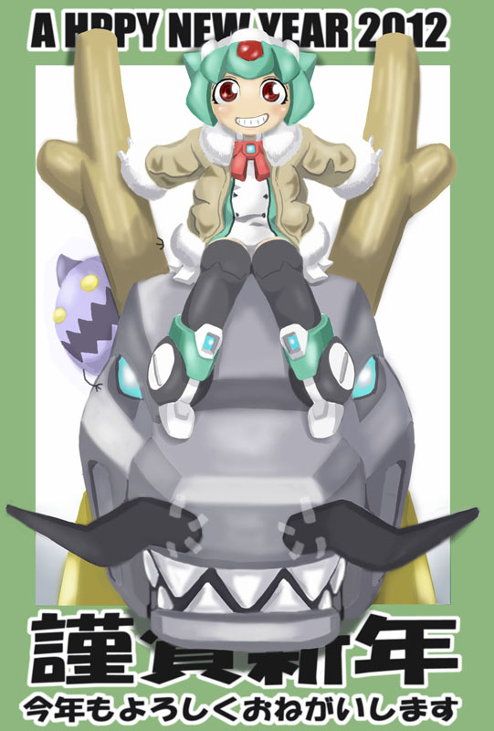 grimlock, little helper, and sharkticon (original and 2 more) drawn by kamizono_(spookyhouse)