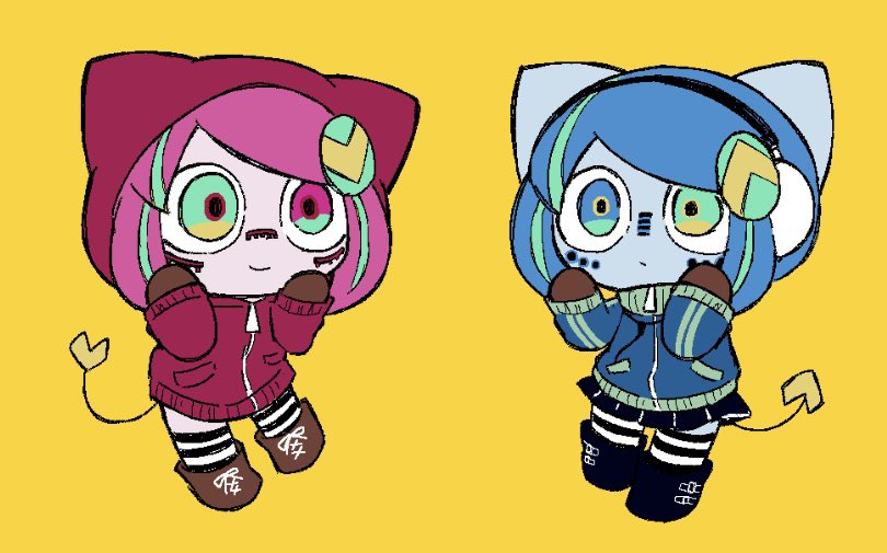 poyoroid (utau and 1 more) drawn by agpgwm